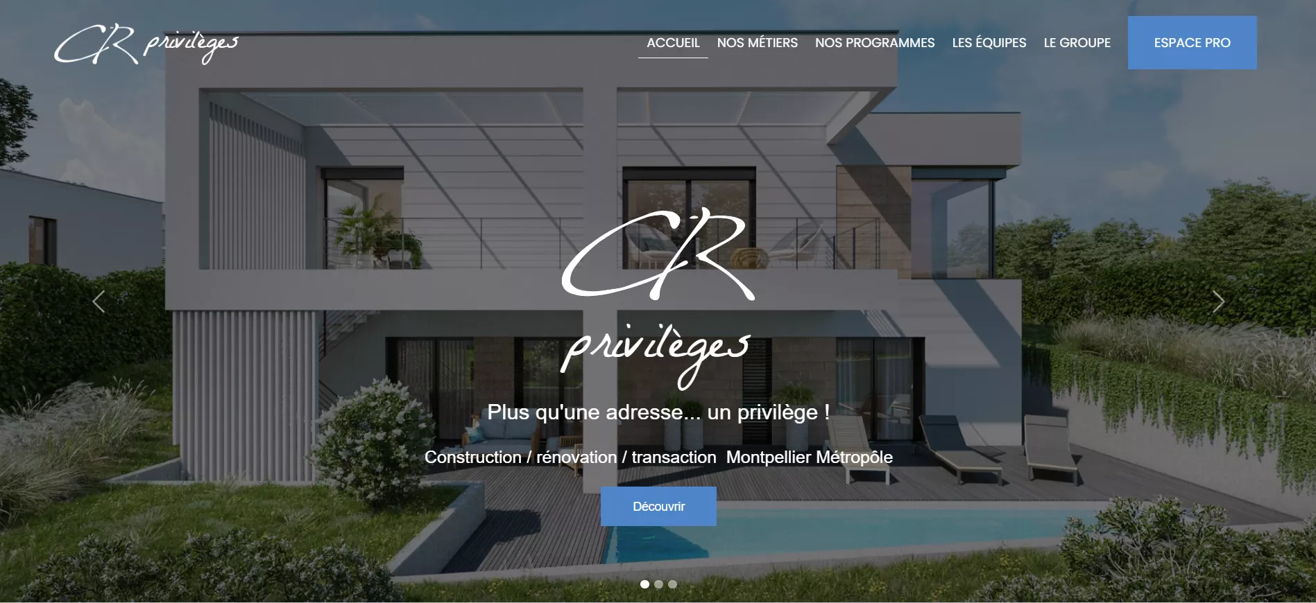 Site internet CR privilège  