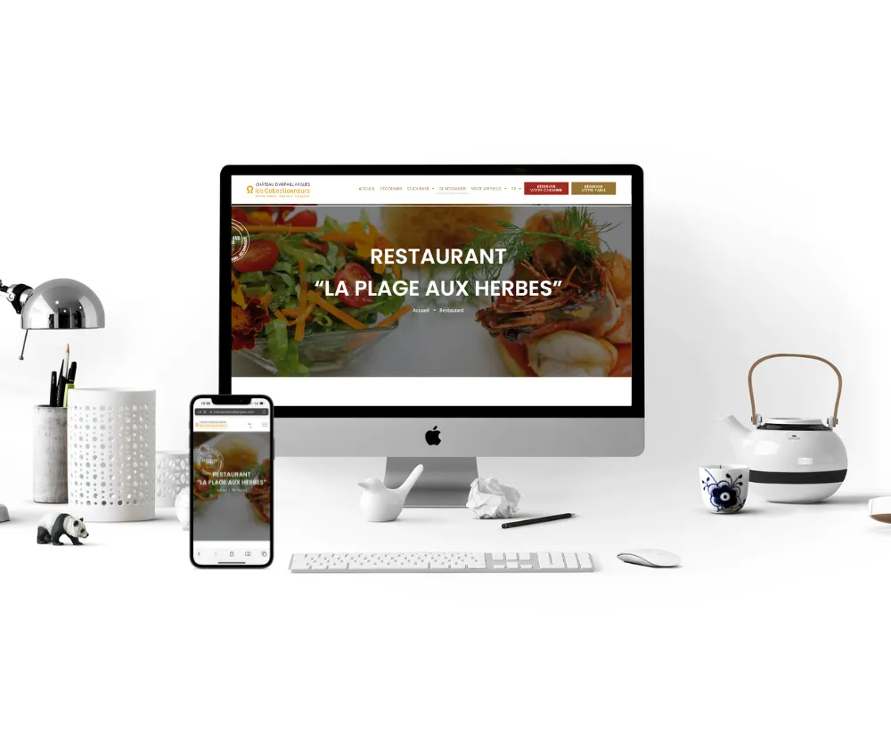Site internet restaurant