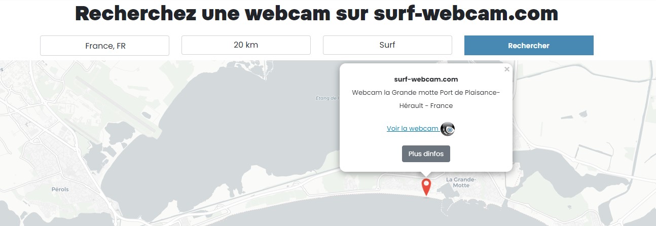 Surf-Webcam.com le site qui référence toutes les webcams du monde
